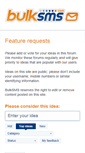 Mobile Screenshot of feedback.bulksms.com